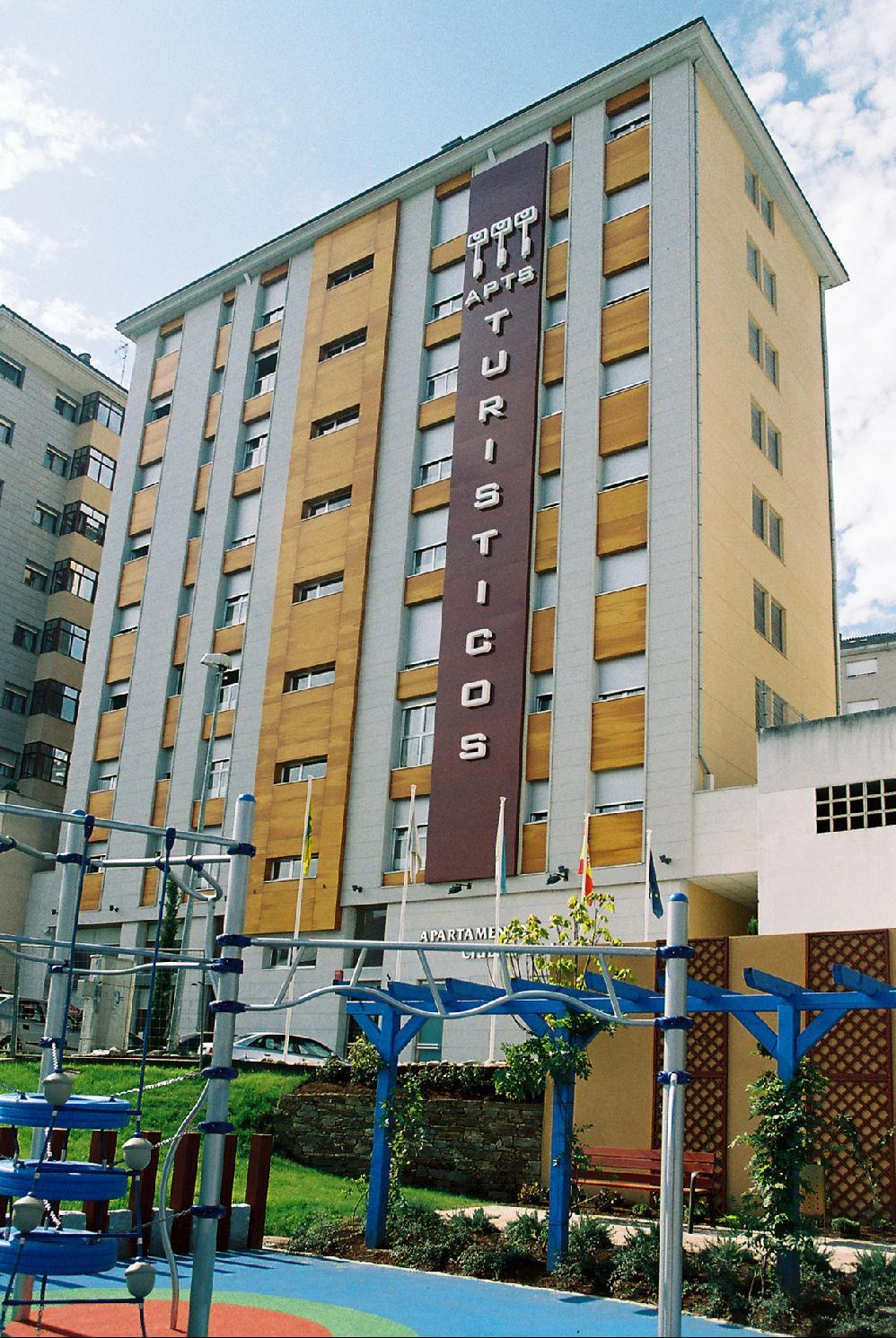 Hotel Apartamentos Ciudad De Lugo Dış mekan fotoğraf